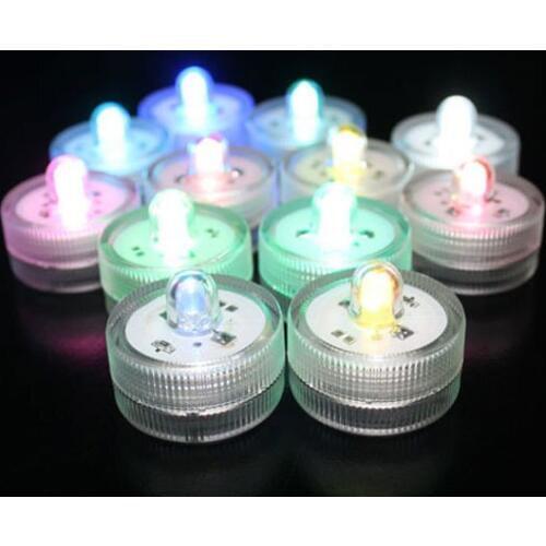 Lembrancinhas De Casamento free Shipping 10pcs Submersible Led Candle Light for Wedding Centerpiece Vases Decoration As Supplies