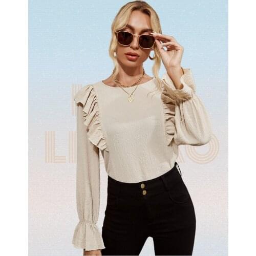 LOVE LICHAO Womens Long Sleeve Shirts