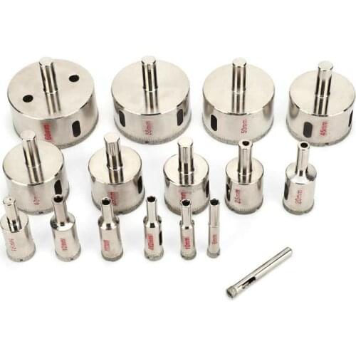 Porcelain Hole Set Porcelain Hole Drill High Performance Wear Resistance Durable Easy Operation for Glass Tiles