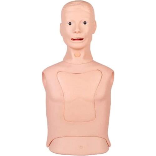 Nasogastric Tube and Trachea Nursing Model Gastric Lavage Tracheotomy Model Trachea Intubation Skills Nursing Manikin Model