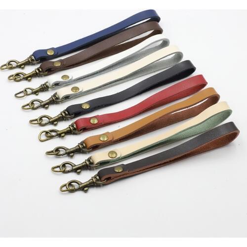 New Fashion Womens Handbag Wristband 100% Genuine Leather Handbag Strap Replacement Accessories Solid Color KZ0041