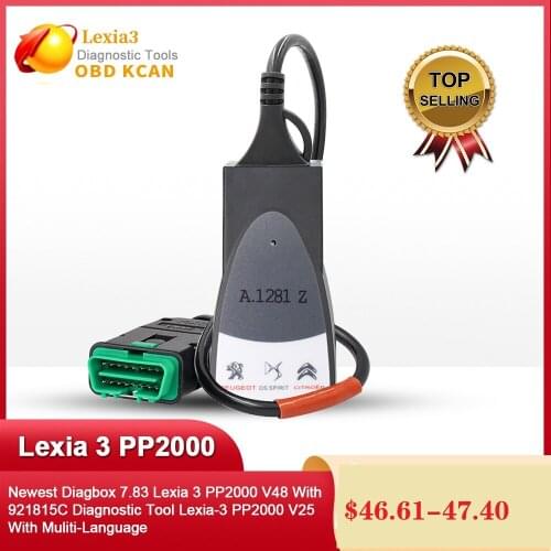Full Chips Gold Edge Lexia3 PP2000 PSA XS Evolution V7.83 Lexia For Citroen/Peugeot Super Firmware 921815C Lexia 3