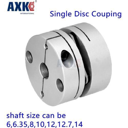 Bearing Axk New Dia. 34mm 6mm, 6.35, 8mm, 10mm, 12mm, 12.7mm, 14mm Aluminum Alloys Single Diaphragm Disk Coupling Disc Coupler
