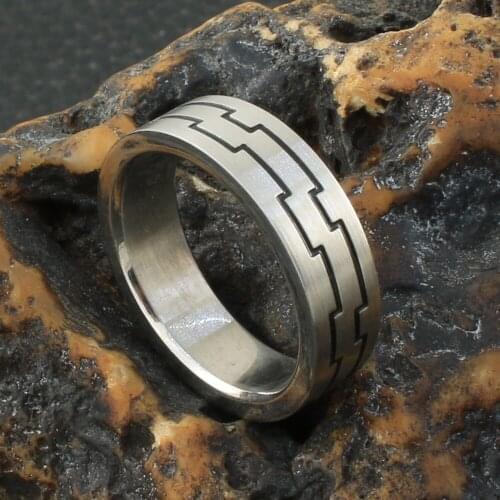 Simple Style Stainless Steel Jewelry Rings Fashion Gift Joyas De Acero Inoxidable Para Mujer RRYZ010