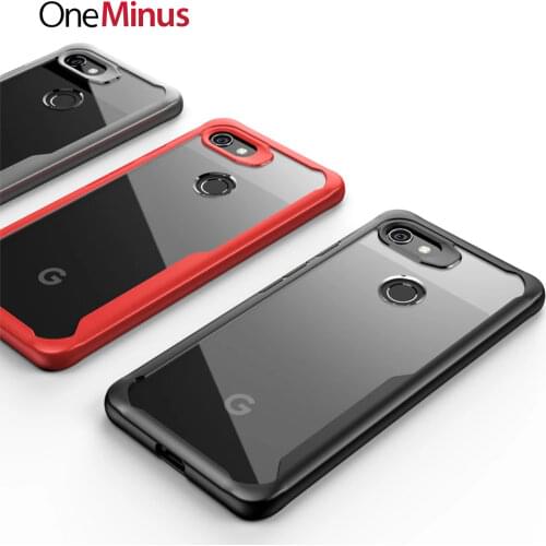 Shockproof Armor Case for Google Pixel 5 Case 4A 5G 3A 3 4 Transparent Cover for Pixel 2 XL Luxury Silicone Hard Acrylic Back