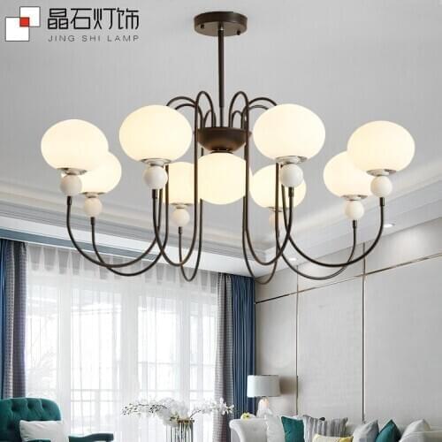 Nordic iron industrial design art lustres para quarto nordic decoration home living room decoration lampes suspendues