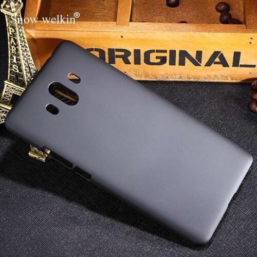 Snow Welkin New Multi Colors Luxury Rubberized Matte Plastic Hard Case Cover For Huawei Mate 10 5.9 inch Back Phone Cases