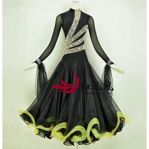 Standard Ballroom Dance Dresses High Quality Stage Purple Flamenco Tango Waltz Dancing Costume Women Ballroom Competition Dress