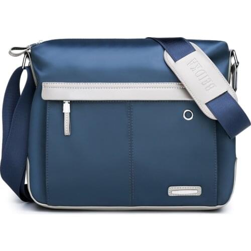 Durable Oxford Men Casual Crossbody Bag Fashion Mens working Shoulder Bags High Quality Luxury Men Messenger Textbook Bag