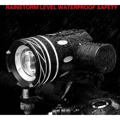 T6 LED USB Line Bike Front+Rear Light Adjustable Bicycle Light Rechargeable Battery Zoomable Front Bicycle Headlight Lamp