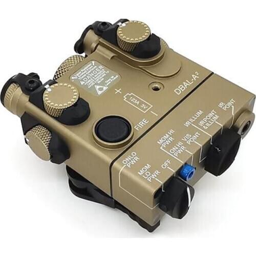 Tactical DBAL-A2 LED White Light 200 lume Weapon Light with Red laser Come with Remote Switch Hunting Flashlight