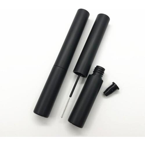 4ml Wholesale Mascara Tubes Eyelash Bottles VE Oil Growth Fluid Containers Thin Black Mascara Tubes Eye Cosmetic Containers