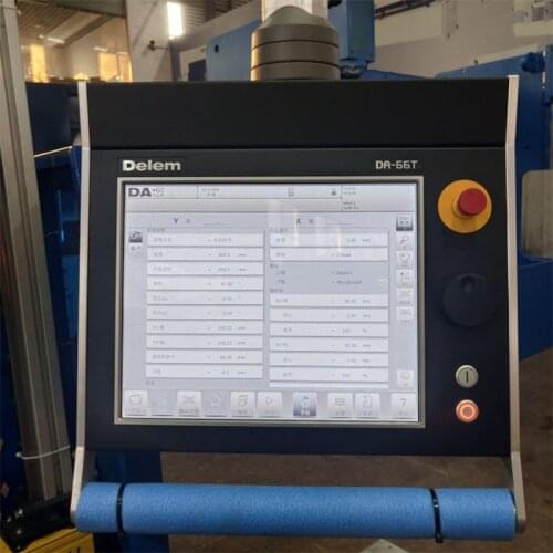 High Accuracy DA66T Control System for CNC Bending Machine, Press Brake Hydraulique with 6+1 8+1 Axis Backgauge