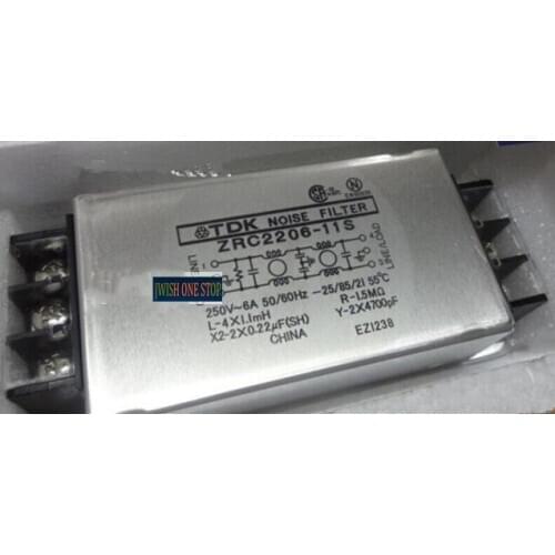 ZRC2206-11S Two-Stage Power Filter 6A 250V ZRC2206-11S-A