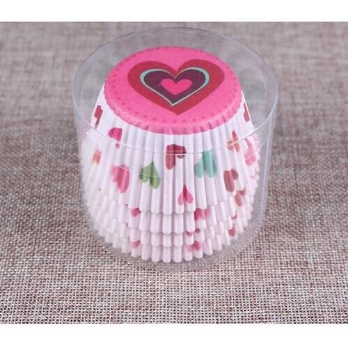 100Pc/Set Paper Cake Forms Cupcake Liner Baking Muffin Box Cup Case Party Tray Cake Mold Decorating Tools Muffin Cupcake Paper