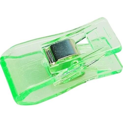 20pcs/lot Edge Clip Quilt Quilting Clip DIY Crafts Plastic Clips Multicolor Patchwork Sewing Decoration Clamp Cothes Clip