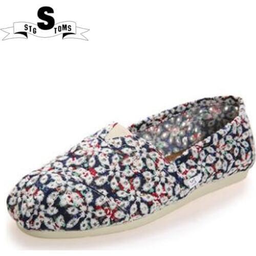 2018 Summer Canvas Women Shoes Ladies Sneakers Women Flats Platform Shoes Breathable Footwear Classic Espadrilles Walking Shoes