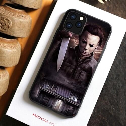 Slok Halloween Michael Myers Horror Movie Phone Case For iphone 12 pro max 11 pro XS MAX 8 7 6 6S Plus X 5S SE 2020 XR case