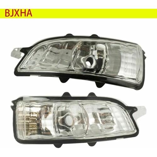 For Volvo S40 S60 S80 C30 C70 V50 V70 Left&Right Side Wing Mirror Indicator Turn Signal Light Lamp Lens 31111102 31111090