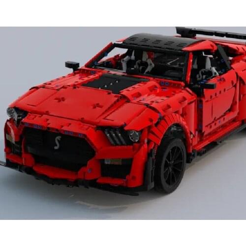 IN STOCK Shelby GT500 Model MOC50047 50414 Supercar Techni Creative Technology Compatible Building Blocks Bricks Accessories Toy