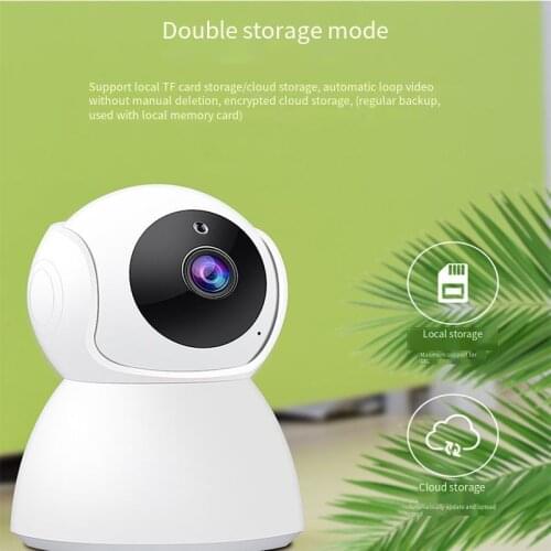 Mini Wifi IP Camera HD 1080P Wireless Indoor Camera Surveillance Night Vision Two Way Audio Motion Detection Baby Monitor V380