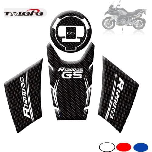 Motorcycle Tank Pad 3M sticker scratch resistant for BMW R1200GS 2005 2006 2007 2008 2009 2011 2012 Carbon fiber