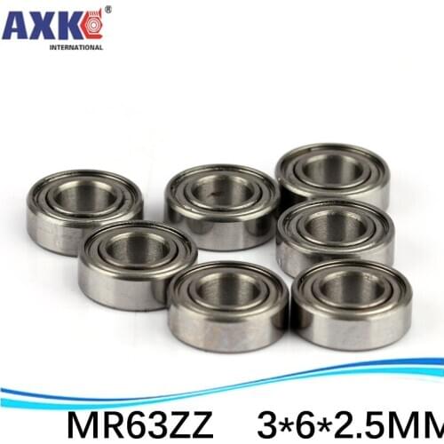 Low-speed bearings MR63ZZ MR63-2RS SMR63ZZ SMR63-2RS L-630ZZ WA673ZZA 3x6x2.5 mm helicopter model car available MR63 RS MR63-2RS