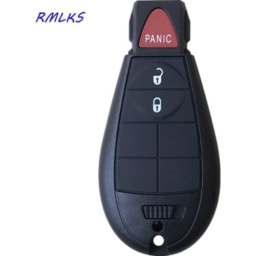New Keyless Smart Prox Fobik Remote Key Fob Shell Case Button Pad L,U,P For Chrysler Remote Key Cover