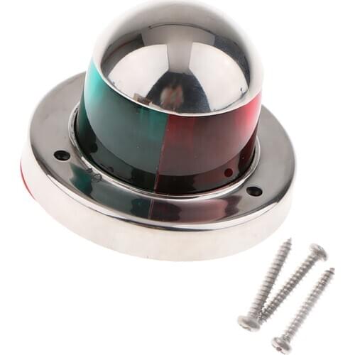 Repalcement 12V LED Starboard and Port Side Navigation Light for Boat Yacht Green+Red