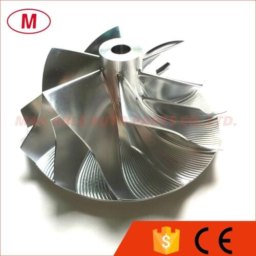 RHF5 44.95/59.00mm 6+6 blades High Performance Turbo Billet compressor wheel/Aluminum 2618/Turbocharger Milling compressor wheel