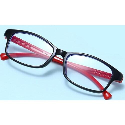 Anti-blue Light Kids Glasses Optical Frame Children Boy Girls Computer Transparent Blocking Anti Reflective Eyeglasses