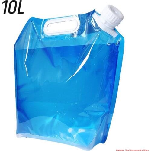 New 5L/10L Water Bags Foldable Drinking Camp Cooking Water Container Bag Carrier Car Water Tank Outdoor
