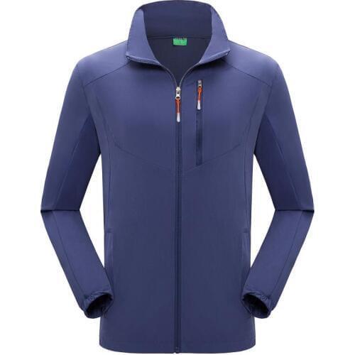 Outdoor Sports Stretch Soft shell Jacket Ultralight Windproof Thermal Men Quick dry Coats Camping Hunting Fishing Outdoor Jacket