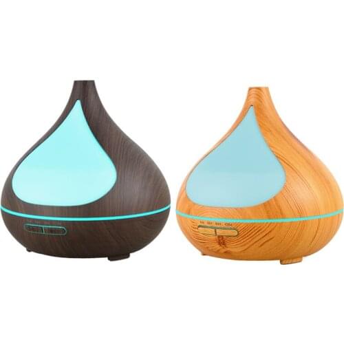 400ml Led Night Light Lamp Ultrasonic 400 ML Diffuser Scent Mist Mini Heart Shaped Air Humidifier For Home Office