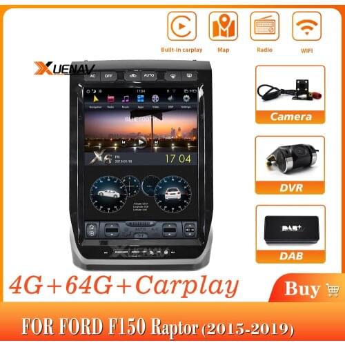 2din android car Radio multimedia player For FORD F150 Raptor 2015 2016 2017 2018 2019 car stereo autoradio Tesla DVD player