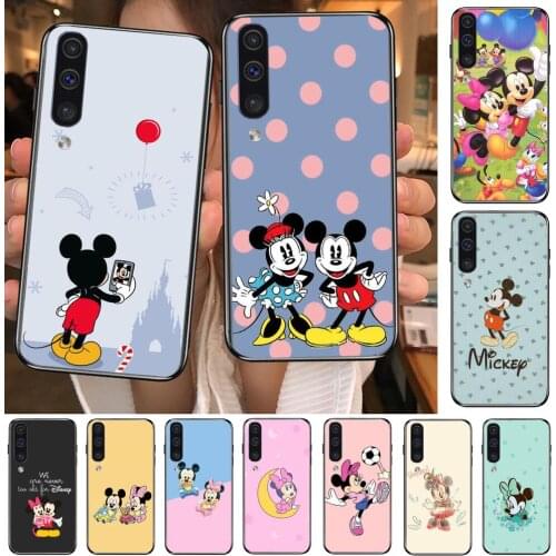 Minnie Mouse Soccer Phone cover hull For SamSung Galaxy S8 S9 S10E S20 S21 S5 S30 Plus S20 fe 5G Lite Ultra black soft case
