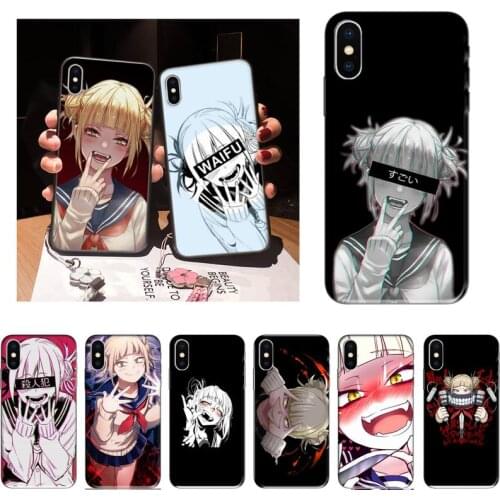 XSPING Toga Himiko Anime My Hero Academia Phone Case For iPhone 12 Mini 11 Pro XS Max X XR 7 8 Plus