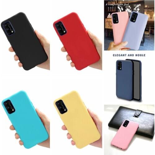 Liquid Silicone Case For OPPO Realme 7 Pro Case For Realme 7 Pro Cover Shockproof Protective Bumper For OPPO Realme 7 Pro Fundas