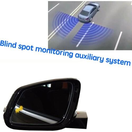 Car BSD BSM BSA Blind Area Spot Warning Drive Mirror Rear Radar Detection System For BMW X2 F39 2018~2020