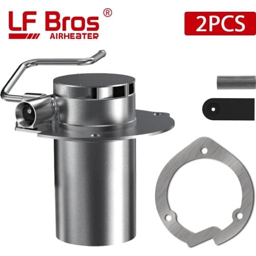 LF Bros 2KW Burner Eberspacher Airtronic D2 parking heater combustion chamber free graphite gasket/atomization net 252069100100