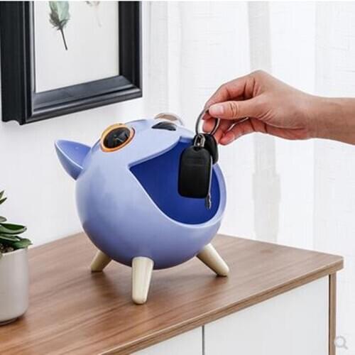 Key storage box decoration, cat and mouse models, home decorations, creative birthday gifts for girls