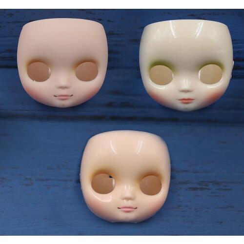 Middie blyth doll face plate factory middle blyth with the back of the face plate and screw white skin