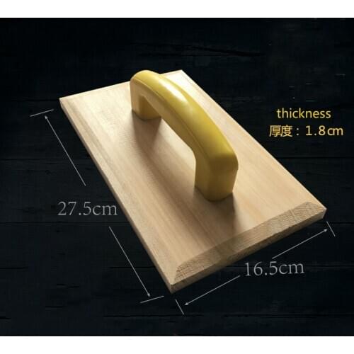 27*16cm High Quality Wooden Putty Knife Set Cement Sand Plaster Board Construction Tools