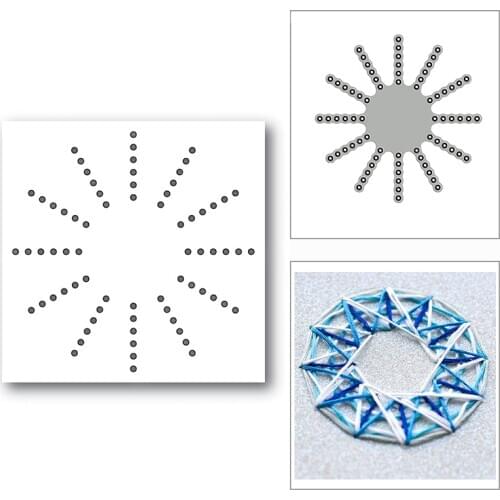 New Christmas Stitched Sunshine 2020 Metal Cutting Dies for DIY Scrapbooking Decorative and Card Making Embossing Craft No Stamp