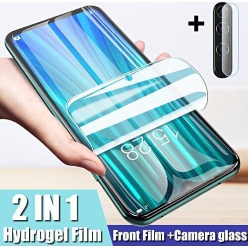 Front Hydrogel Film for xiaomi Redmi 10X Pro 10x 5G Screen Protector for xiomi Redmi 10xpro Lens Camera Full Cover