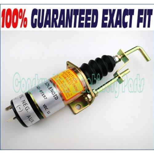 GENUINE LISTER TR TS LPW/LPWS 12volt FUEL CONTROL SOLENOID 366-07197