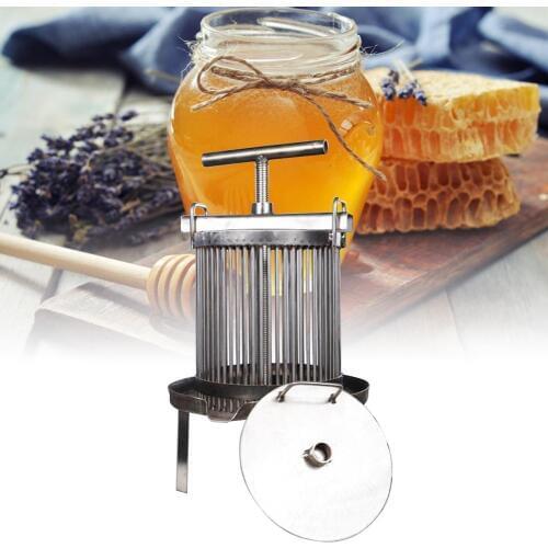 Stainless Steel Bee Wax Press Machine Beekeeping Tool Mesh Honey Press Beekeeping Equipment Beeswax Presser Beekeeper Supplies