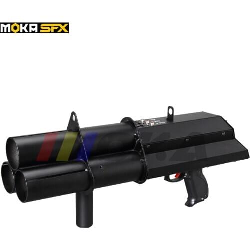 Triple Confetti Gun Trigger Electric Party City Confetti Cannon Confetti Fx Shooter Hand Control Wedding Confetti Maker for Dj