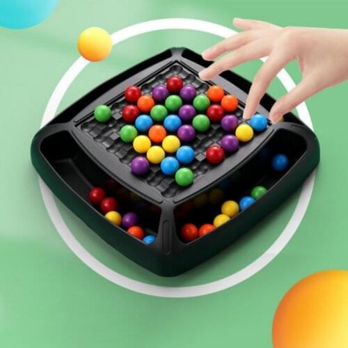 Rainbow Ball Childhood Educational Matching Game Board Game Parent-child Interaction Childrens Treasures Toys Early Education