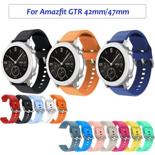 For Amazfit GTR 42mm/47mm Strap Replacement Smart Watch Wristband Bracelet Wrist Strap For Amazfit GTR